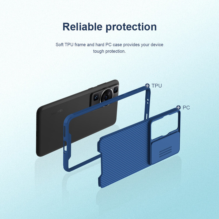 کاور نیلکین مدل CamShield Pro مناسب برای گوشی موبایل هوآوی P60 / P60 Pro