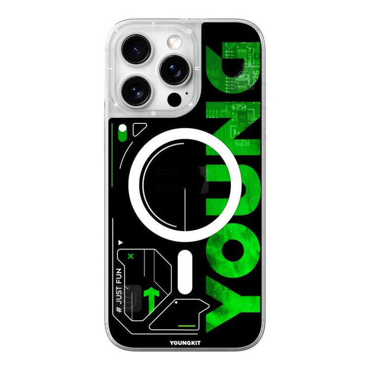 کاور یانگ کیت مدل Futuristic Mag Out مناسب برای گوشی موبایل اپل iphone 16promax