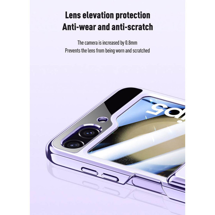 کاور اپیکوی مدل Xundd Electroplated مناسب برای گوشی موبایل سامسونگ Galaxy Z Flip 5