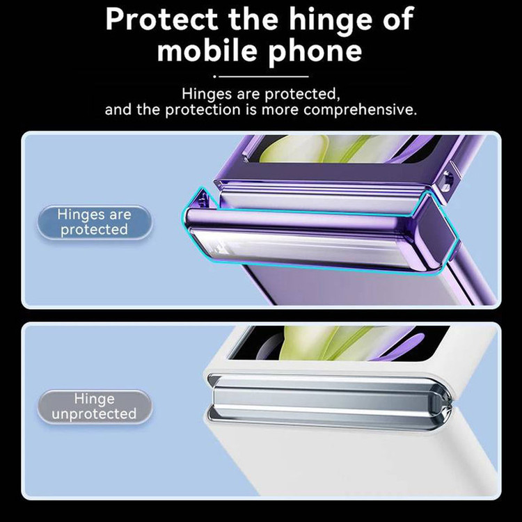 کاور اپیکوی مدل Xundd Electroplated مناسب برای گوشی موبایل سامسونگ Galaxy Z Flip 5