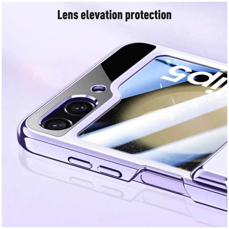 کاور اپیکوی مدل Xundd Electroplated مناسب برای گوشی موبایل سامسونگ Galaxy Z Flip 5