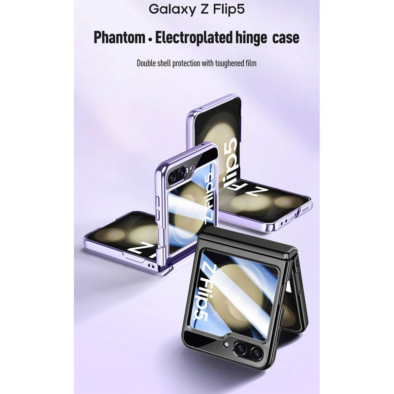 کاور اپیکوی مدل Xundd Electroplated مناسب برای گوشی موبایل سامسونگ Galaxy Z Flip 5