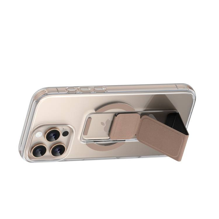 کاور گرین لاین مدل Magsafe Leather Grip مناسب برای گوشی موبایل اپل iPhone 16 Pro Max