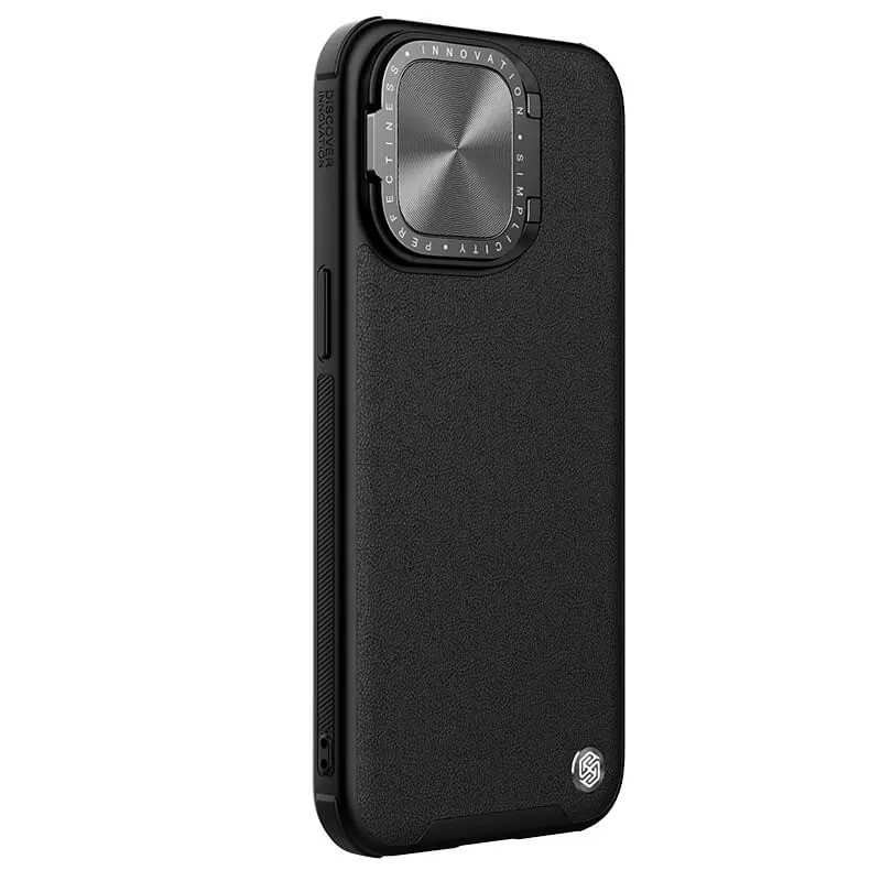 کاور نیلکین مدل Camshield Prop Leather مناسب برای گوشی موبایل اپل iPhone 15 Pro Max