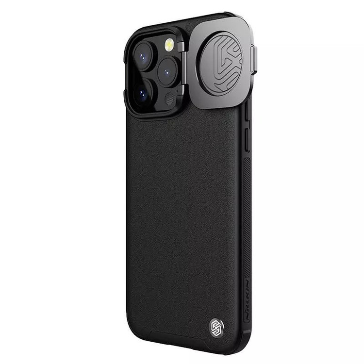 کاور نیلکین مدل Camshield Prop Leather مناسب برای گوشی موبایل اپل iPhone 15 Pro Max