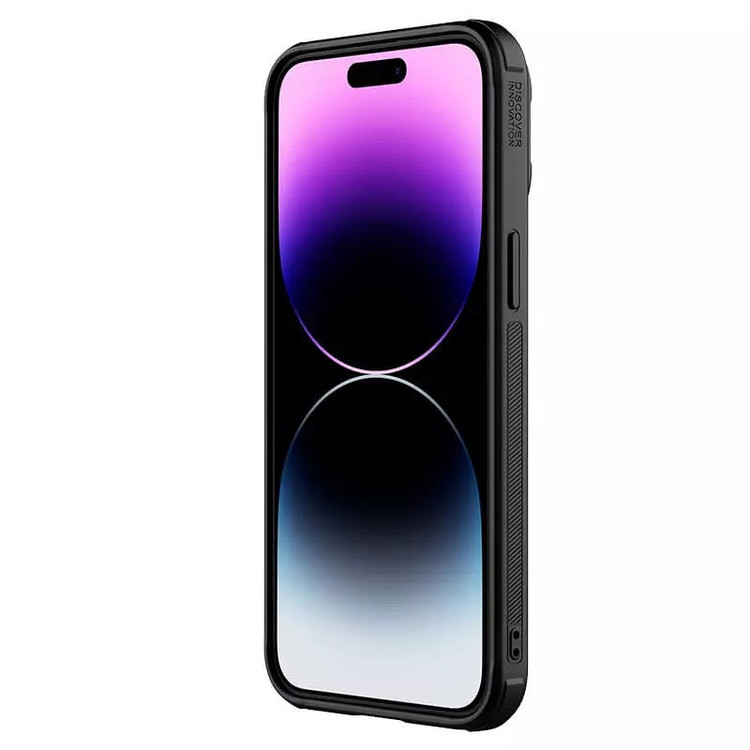 کاور نیلکین مدل Camshield Prop Leather مناسب برای گوشی موبایل اپل iPhone 15 Pro Max