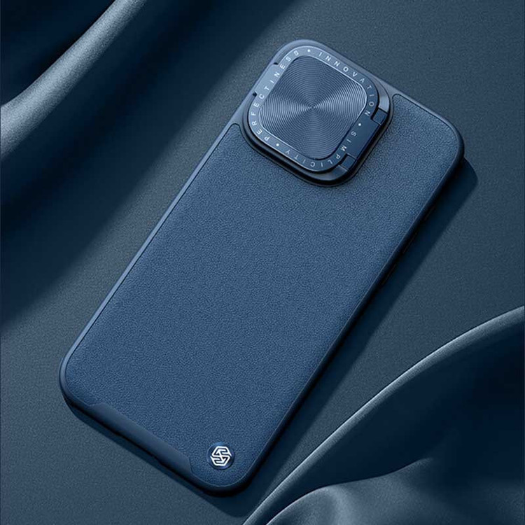 کاور نیلکین مدل Camshield Prop Leather مناسب برای گوشی موبایل اپل iPhone 15 Pro Max