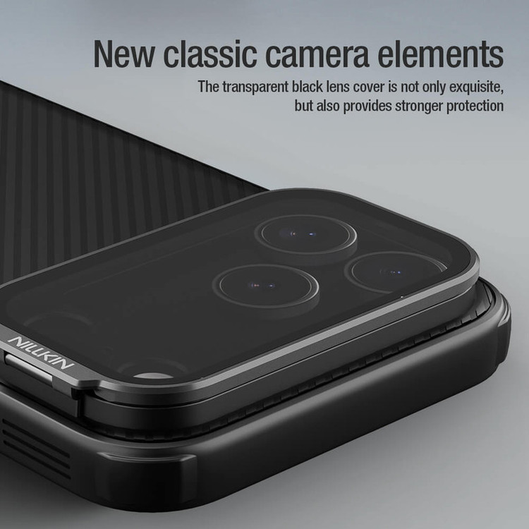 کاور نیلکین مدل Camshield Prop Magnetic Transparent Lens Guard مناسب برای گوشی موبایل اپل iPhone 17 Pro