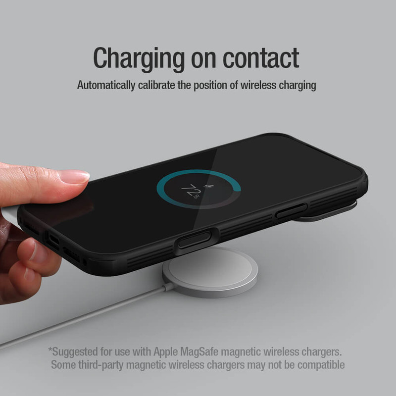 کاور نیلکین مدل Camshield Prop Magnetic Transparent Lens Guard مناسب برای گوشی موبایل اپل iPhone 17 Pro