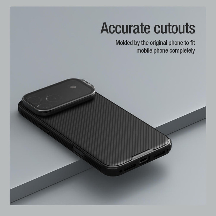 کاور نیلکین مدل Camshield Prop Magnetic Transparent Lens Guard مناسب برای گوشی موبایل اپل iPhone 17 Pro
