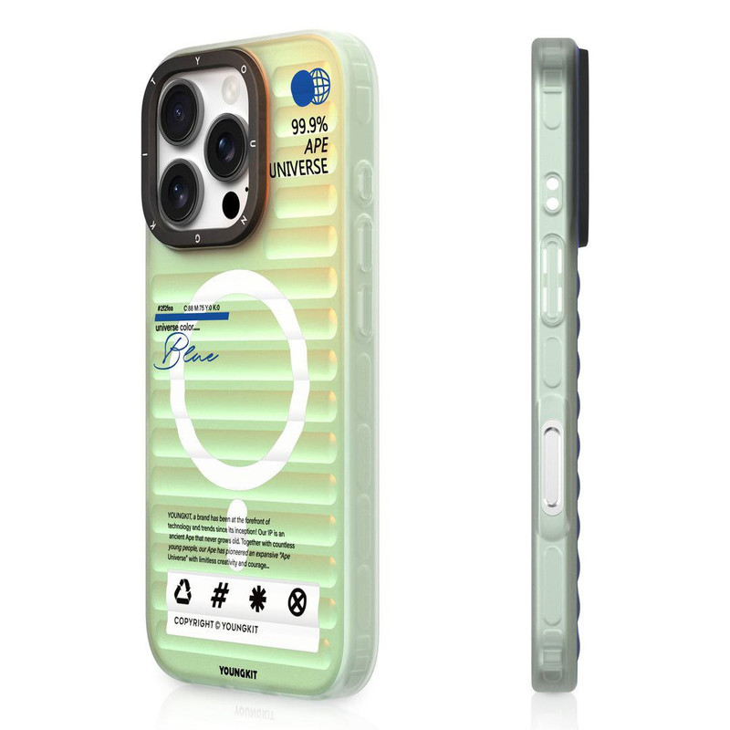 کاور یانگ کیت مدل 02-Color-Changing Luggage مناسب برای گوشی موبایل اپل iphone 16pro