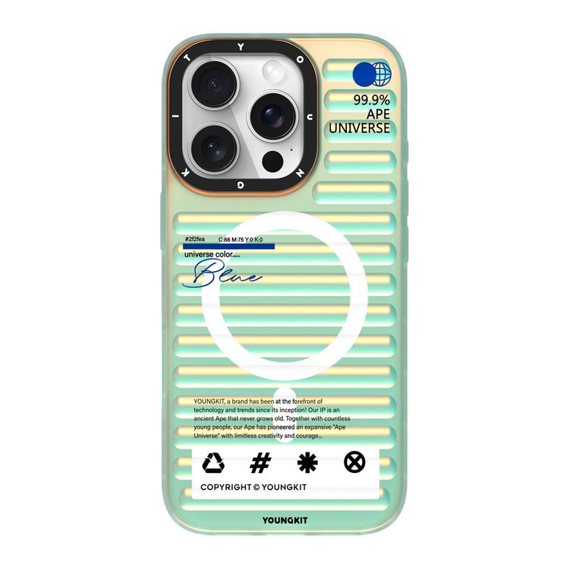کاور یانگ کیت مدل 02-Color-Changing Luggage  مناسب برای گوشی موبایل اپل iphone 16pro