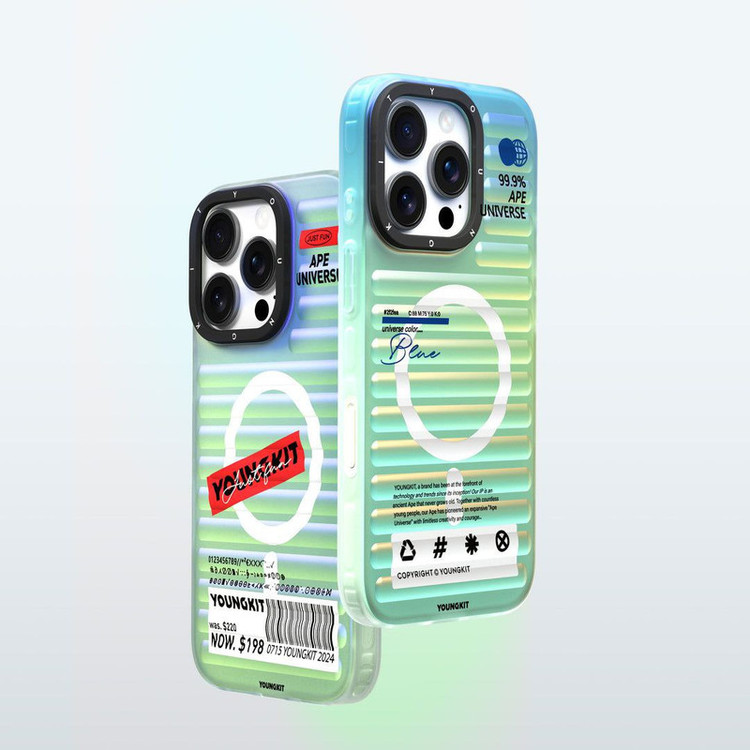 کاور یانگ کیت مدل 02-Color-Changing Luggage مناسب برای گوشی موبایل اپل iphone 16pro