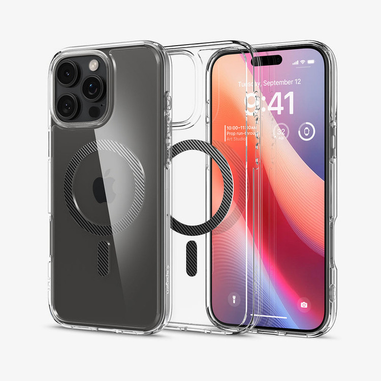 کاور اسپیگن مدل Ultra Hybrid MagFit مناسب برای گوشی موبایل اپل iPhone 16 Pro Max