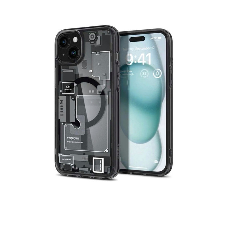 کاور اسپیگن مدل Ultra Hybrid Magnetic مناسب برای گوشی موبایل اپل iPhone 15 Pro