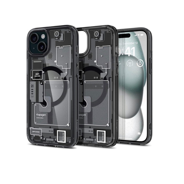 کاور اسپیگن مدل Ultra Hybrid Magnetic مناسب برای گوشی موبایل اپل iPhone 15 Pro