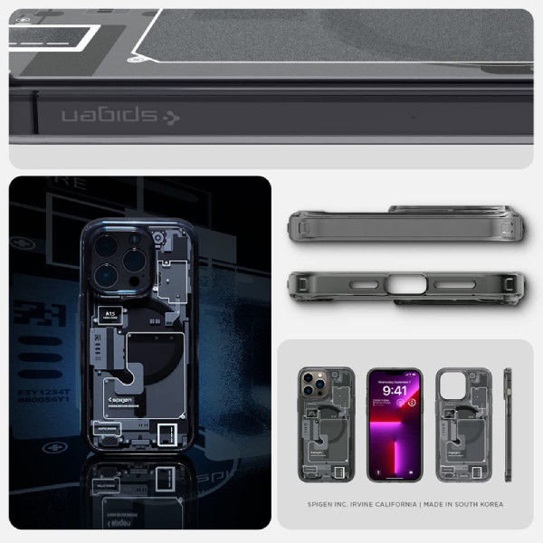 کاور اسپیگن مدل METAL مناسب برای گوشی موبایل اپل iPhone 16 Pro
