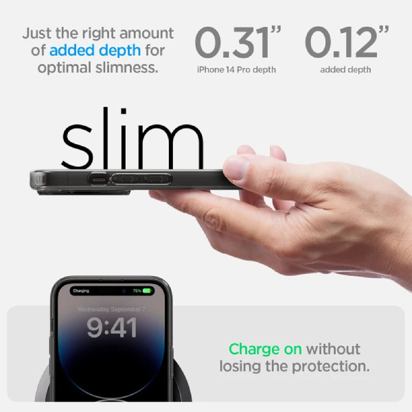 کاور اسپیگن مدل METAL مناسب برای گوشی موبایل اپل iPhone 16 Pro