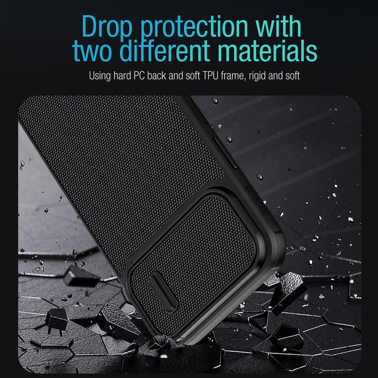 کاور نیلکین مدل Textured S Case مناسب برای گوشی موبایل اپل iPhone 14