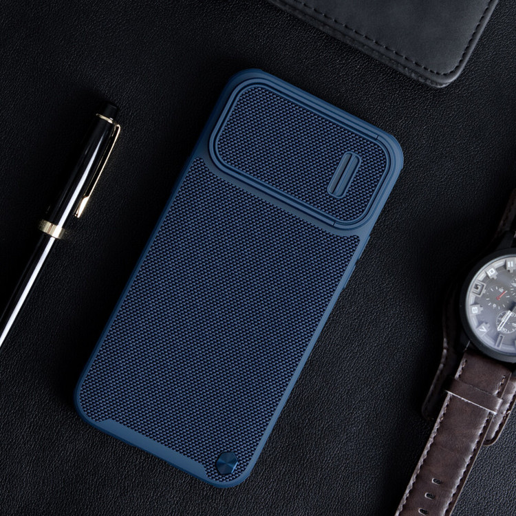 کاور نیلکین مدل Textured S Case مناسب برای گوشی موبایل اپل iPhone 14