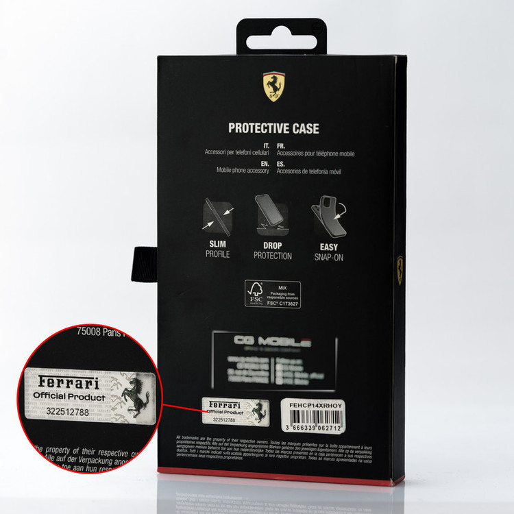 کاور فراری مدل FEHCP14XRHOY مناسب برای گوشی موبایل اپل iPhone 14 Pro Max