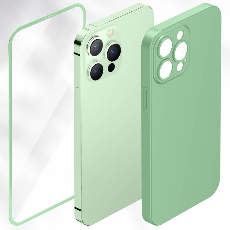 کاور گرین لاین مدل Carcasa Plus360 مناسب برای گوشی موبایل اپل iphone 13 pro به همراه محافظ صفحه نمایش