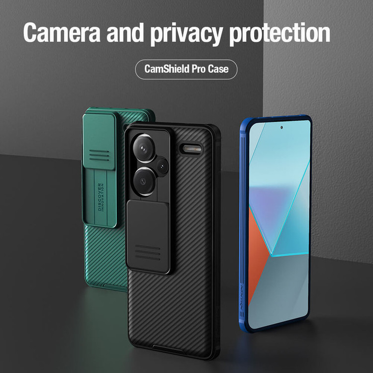 کاور نیلکین مدل CamShield Pro مناسب برای گوشی موبایل شیائومی Redmi Note 13 Pro Plus