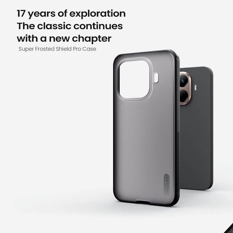 کاور نیلکین مدل Super Frosted Shield Pro Transparent مناسب برای گوشی موبایل شیائومی 15T Pro