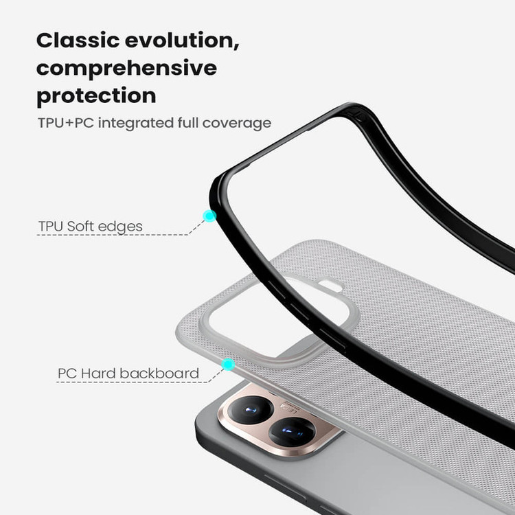 کاور نیلکین مدل Super Frosted Shield Pro Transparent مناسب برای گوشی موبایل شیائومی 15T Pro