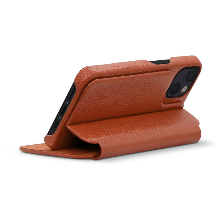 کیف کلاسوری اگرت مدل Floater چرمی مناسب برای گوشی موبایل اپل iPhone 13