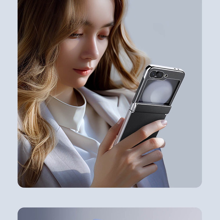 کاور نیلکین مدل CamShield Flip Leather مناسب برای گوشی موبایل سامسونگ Galaxy Z Flip 6