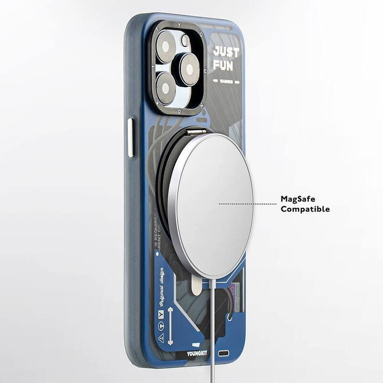 کاور یانگ کیت مدل cyberpunk 360 مناسب برای گوشی موبایل اپل iphone 16 pro max
