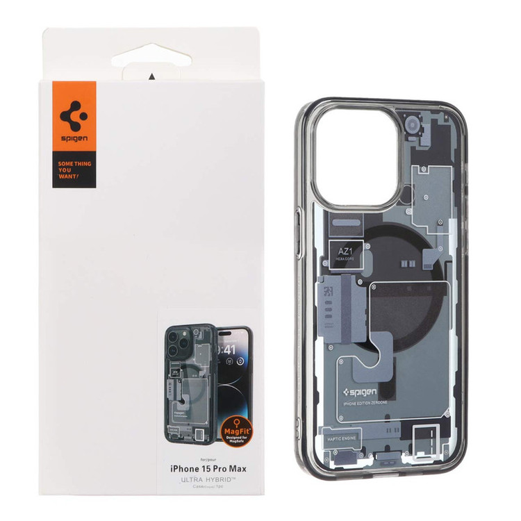 کاور اسپیگن مدل zero magsafe مناسب برای گوشی موبایل اپل iphone 15 pro max
