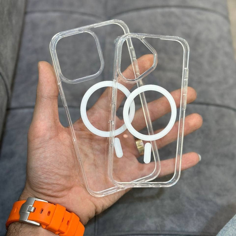 کاور اسپیگن مدل transparent مناسب برای گوشی موبایل اپل iphone 16 pro