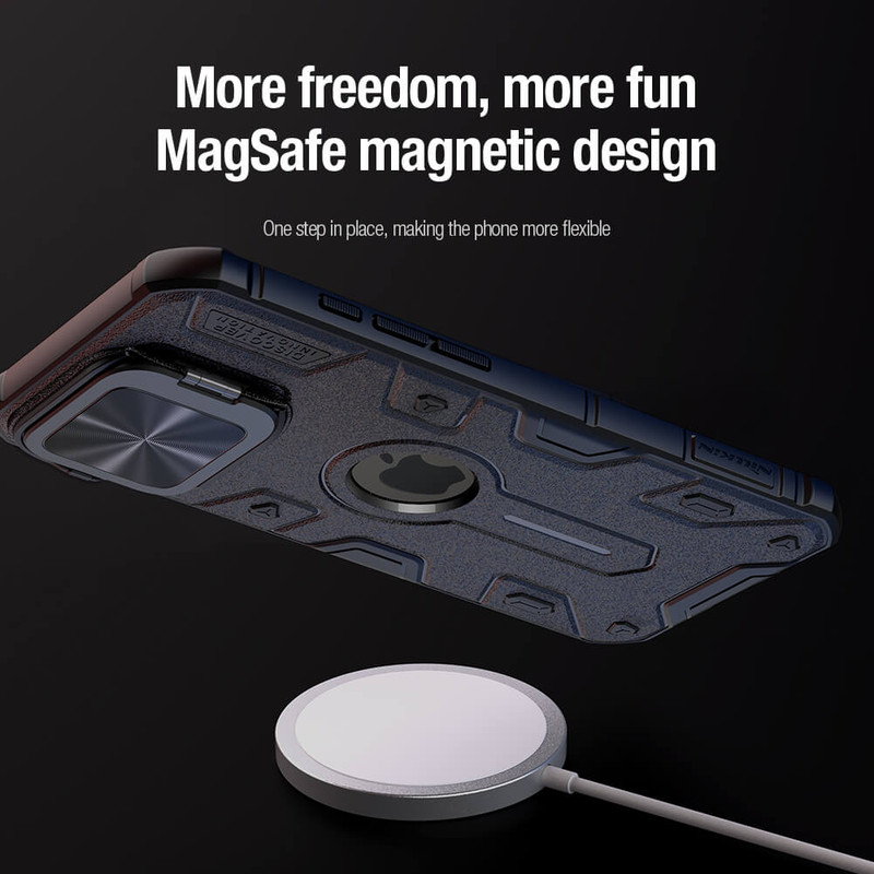کاور نیلکین مدل CamShield Armor Prop Magnetic مناسب برای گوشی موبایل موبایل اپل iphone 16 pro max