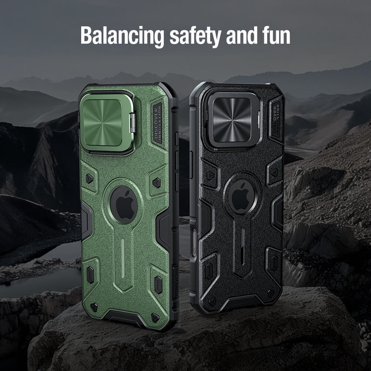 کاور نیلکین مدل CamShield Armor Prop Magnetic مناسب برای گوشی موبایل موبایل اپل iphone 16 pro max