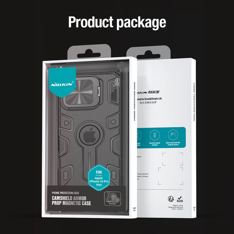 کاور نیلکین مدل CamShield Armor Prop Magnetic مناسب برای گوشی موبایل موبایل اپل iphone 16 pro max