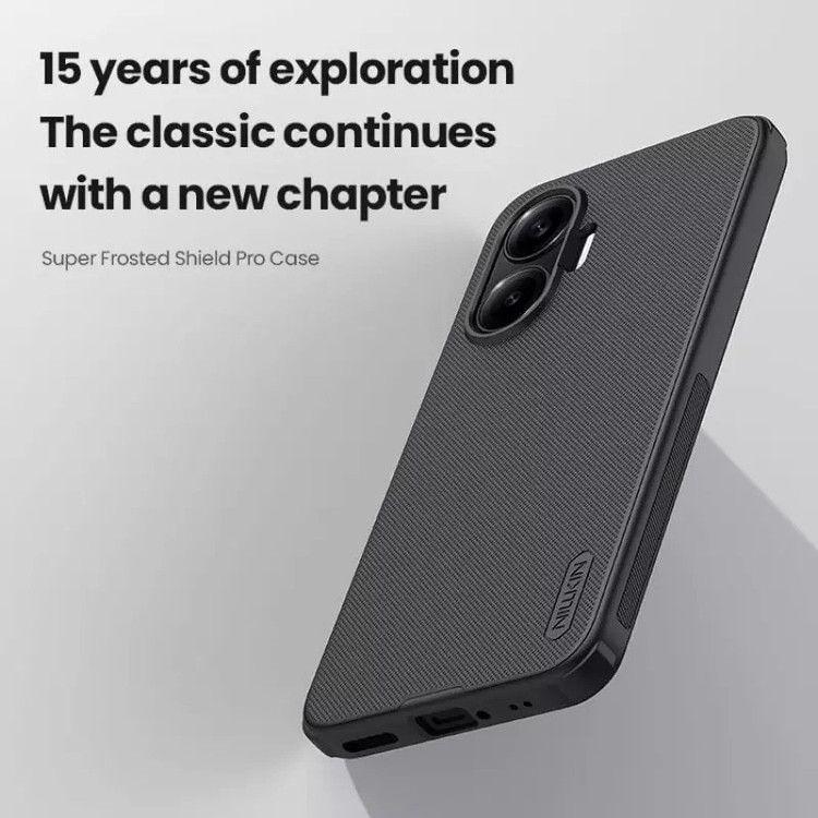 کاور نیلکین مدل Super Frosted Shield Pro مناسب برای گوشی موبایل شیائومی Poco F7