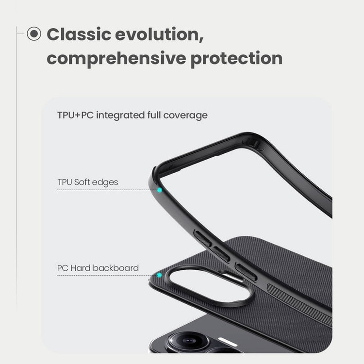 کاور نیلکین مدل Super Frosted Shield Pro مناسب برای گوشی موبایل شیائومی Poco F7