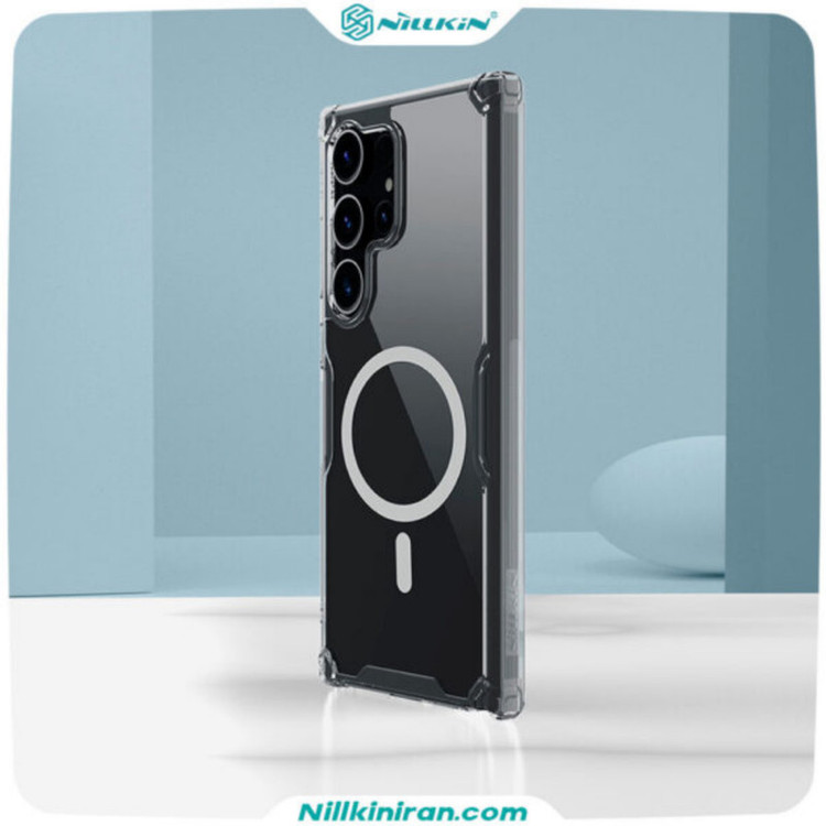 کاور نیلکین مدل Nilkin Nature Tpu Pro Magnetic مناسب برای گوشی موبایل سامسونگ Galaxy S24 Ultra