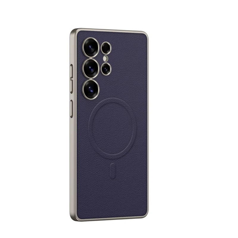 کاور جی کی کی مدل LEATHER MAGNETIC مناسب برای گوشی موبایل سامسونگ Galaxy S25 ultra