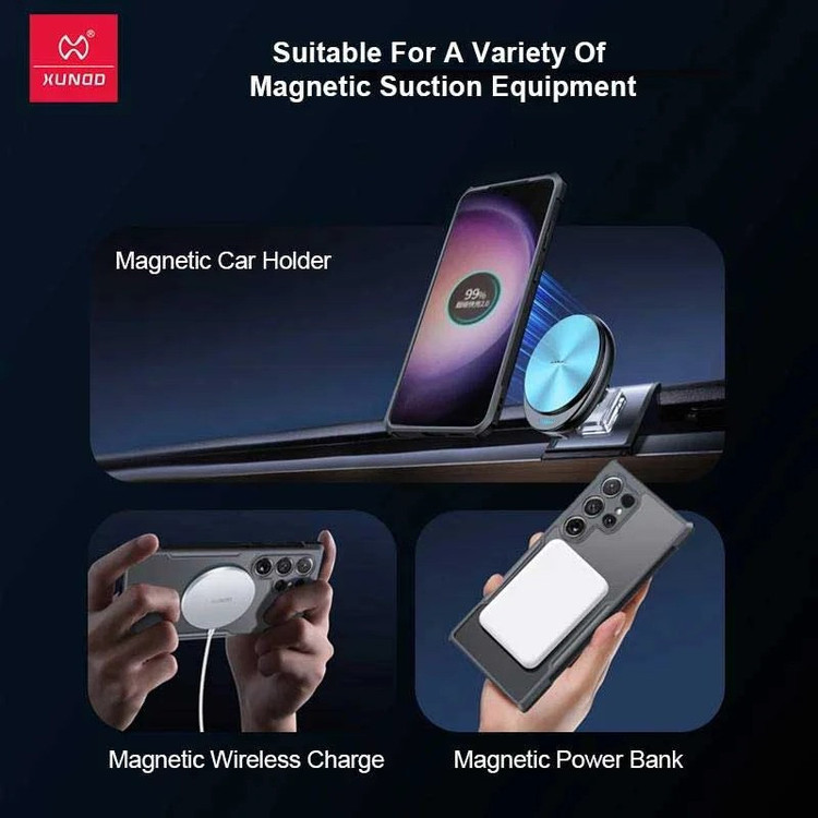 کاور اپیکوی مدل Xundd Magnetic Holder مناسب برای گوشی موبایل سامسونگ Galaxy S24 FE
