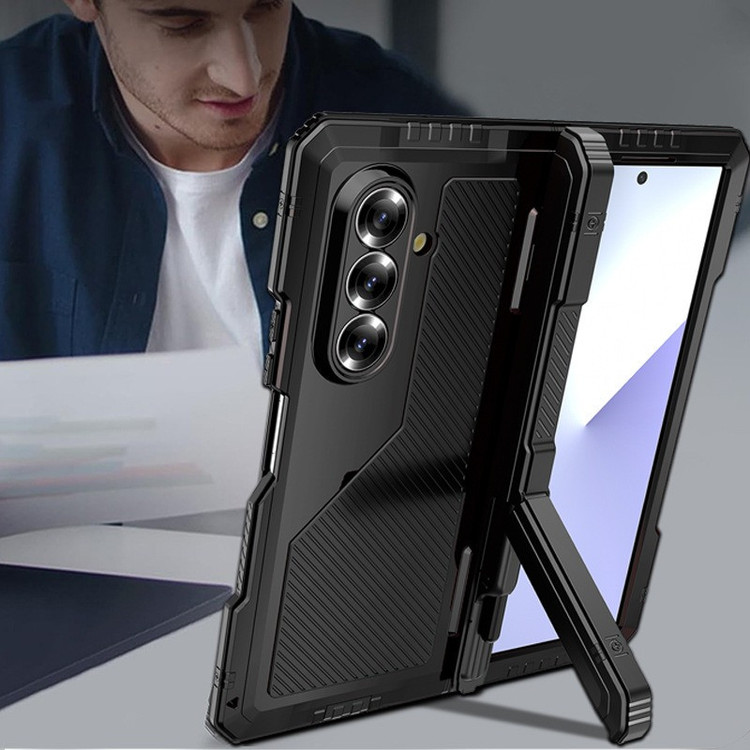 کاور مدل LuxAntishocksFold7 مناسب برای گوشی موبایل سامسونگ Galaxy Z Fold 7