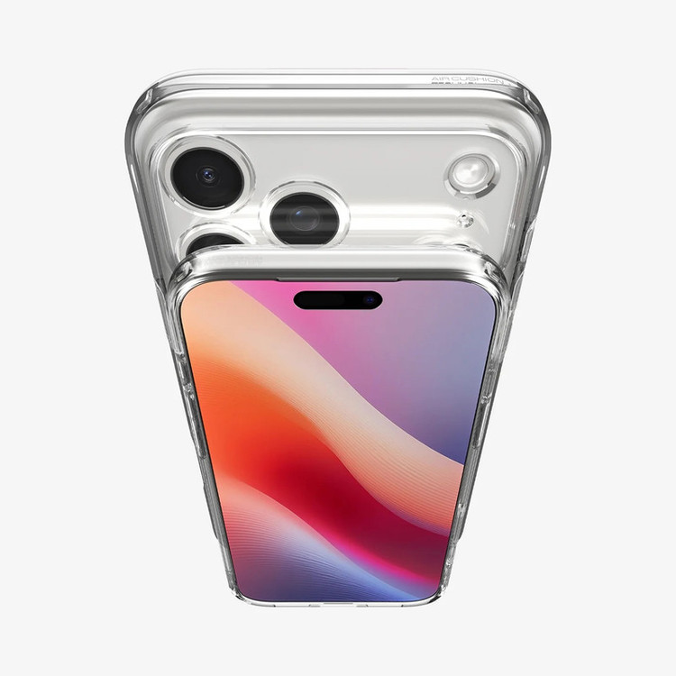 کاور اسپیگن مدل ultra hiybrid مناسب برای گوشی موبایل اپل iphone 17 pro