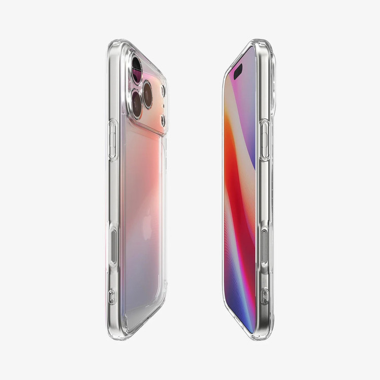 کاور اسپیگن مدل ultra hiybrid مناسب برای گوشی موبایل اپل iphone 17 pro