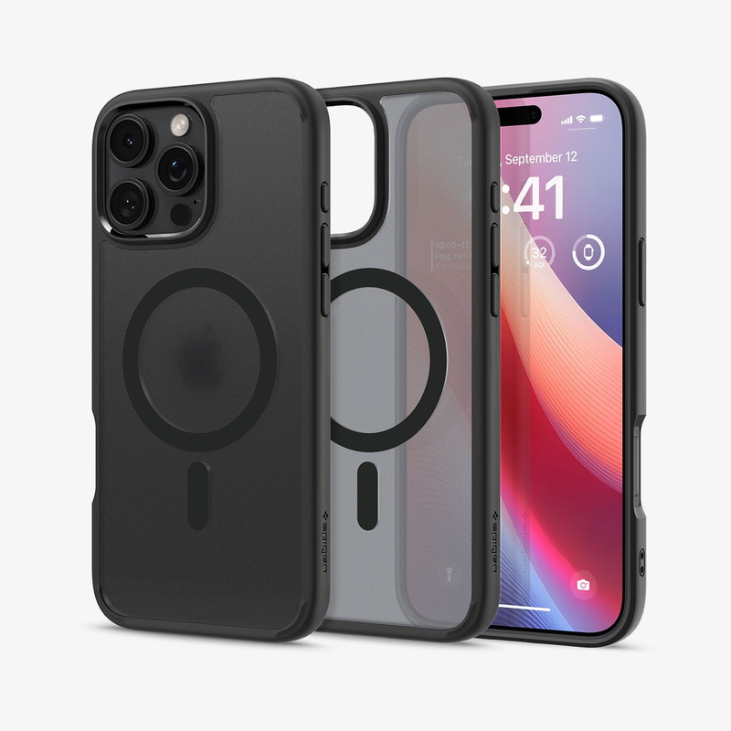 کاور اسپیگن مدل Ultra Hybrid MagFit مناسب برای گوشی موبایل اپل iPhone 16 Pro Max