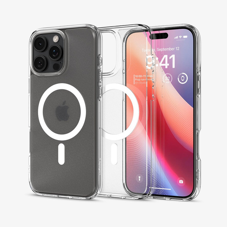 کاور اسپیگن مدل Ultra Hybrid MagFit مناسب برای گوشی موبایل اپل iPhone 16 Pro Max