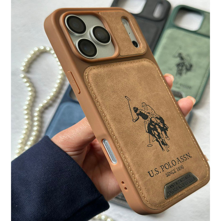 کاور یو اس پولو مدل 1890 مناسب برای گوشی موبایل اپل iphone 15 Pro max