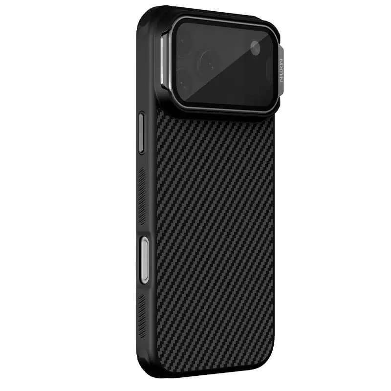 کاور نیلکین مدل CarboProp Magnetic MagSafe Transparent Lens مناسب برای گوشی موبایل اپل iPhone 17 Pro Max