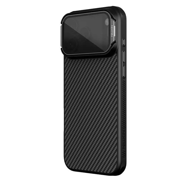 کاور نیلکین مدل CarboProp Magnetic MagSafe Transparent Lens مناسب برای گوشی موبایل اپل iPhone 17 Pro Max